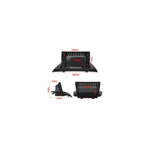 Rama Navigatie BMW X3 E83 2003 - 2010 - 9" / kit complet - Img 4