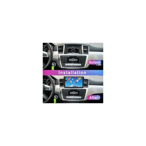 Rama Navigatie MERCEDES GL X166 2012-2015 Pre-Facelift - 9" / kit complet - Img 5
