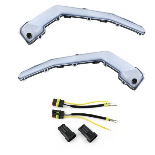 Set 2 lumini LED DRL si semnalizare compatibile Maverick X3 - Img 3