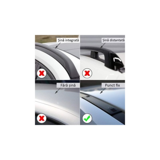 Set 3 bare portbagaj CITROEN Berlingo II (B9) 2008-2018 - ALUMINIU - fixare pe caroserie - Img 4