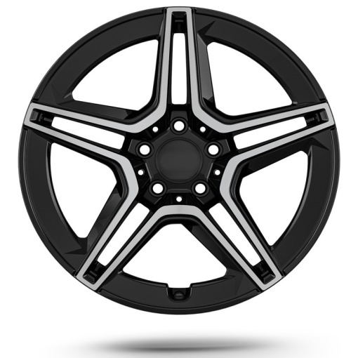 Set 4 jante aliaj MERCEDES CLA C117 2013-2019 - R17, 5x112, ET38 - Img 2