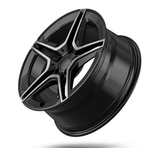 Set 4 jante aliaj MERCEDES Clasa C W204 2008-2015 - R17, 5x112, ET38 - Img 3