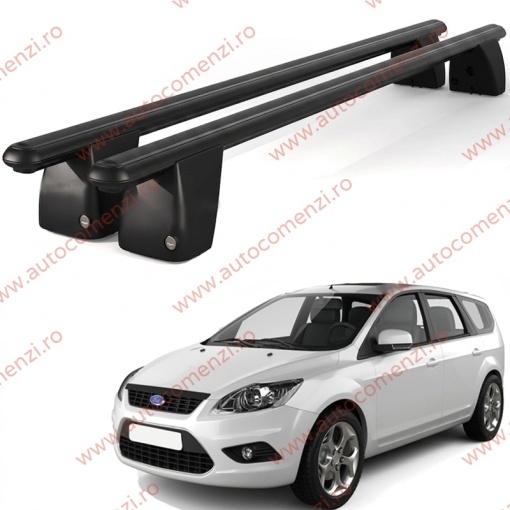 Set bare portbagaj FORD Focus II 2004-2010 Combi (prindere in puncte fixe) - Img 2