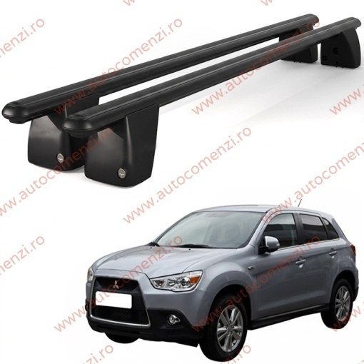 Set bare portbagaj MITSUBISHI ASX I 2010-2023 (prindere in puncte fixe) - Img 2