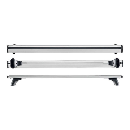 Set bare portbagaj RENAULT Megane III 2008-2016 Hatchback - ALUMINIU - prindere la usa - Wingbar - Img 4