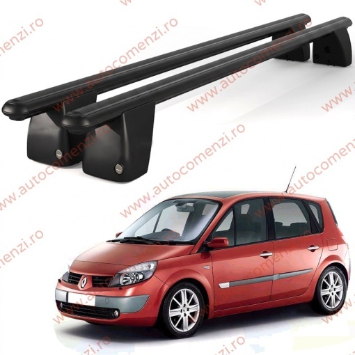 Set bare portbagaj RENAULT Scenic II 2003-2009 (prindere in puncte fixe) - Img 2