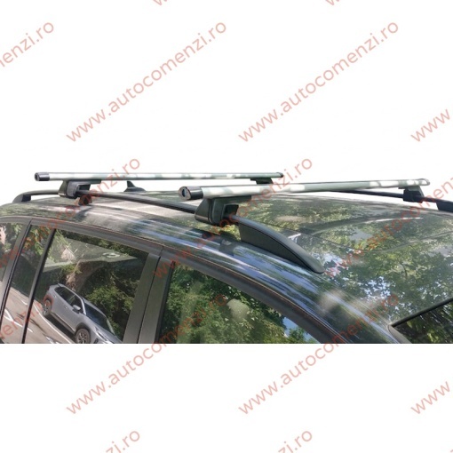 Set bare portbagaj VW Touran I 2003-2015 - cu cheie antifurt / Aluminiu – 135 cm - Img 2