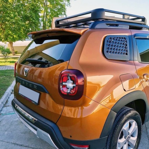 Set ornamente protectie geam DACIA Duster II 2018-2023 - Metalic - Img 3
