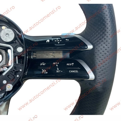 Volan sport MERCEDES Clasa C (W205) 2015-2023 / Piele perforata - Img 3
