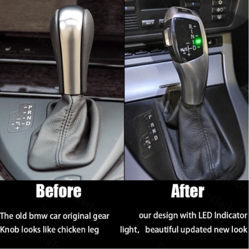 Nuca schimbator BMW Seria 3 E46 1997-2004 - cutie automata / LED - Img 3