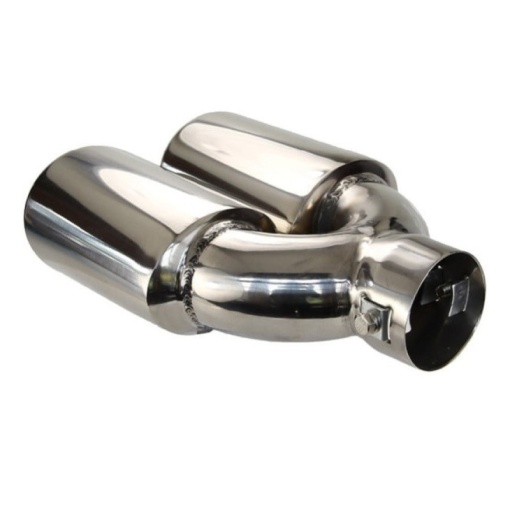 Ornament toba dubla inox universal / Argintiu - Img 3