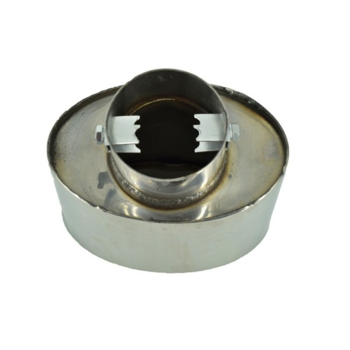 Ornament toba iesire ovala / Argintiu / Produs Premium - Img 2