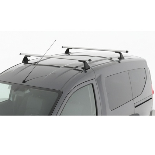 Set 2 bare portbagaj DACIA Dokker 2012-2021 - ALUMINIU - fixare pe caroserie - Img 5