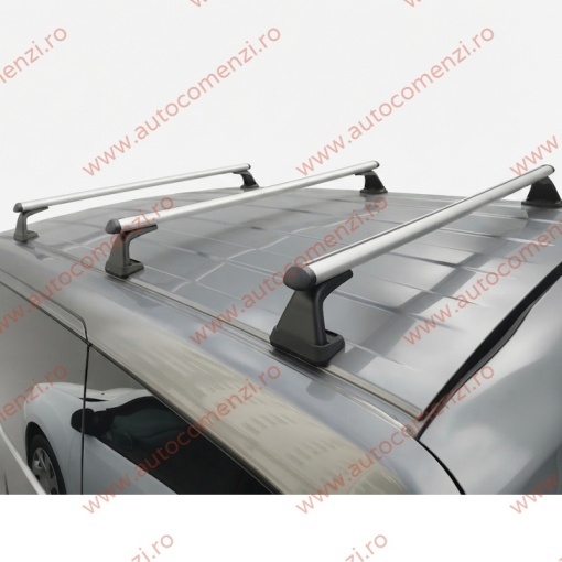 Set 3 bare portbagaj CITROEN Berlingo II (B9) 2008-2018 - ALUMINIU - fixare pe caroserie - Img 2