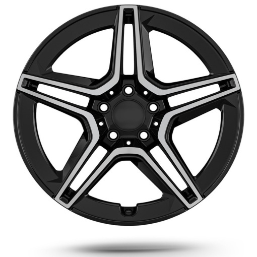 Set 4 jante aliaj MERCEDES Clasa C W205 2015-2023 - R17, 5x112, ET38 - Img 2