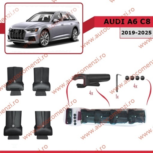 Set bare portbagaj AUDI A6 C8 2019-2025 Allroad - KVO AERO - Img 3