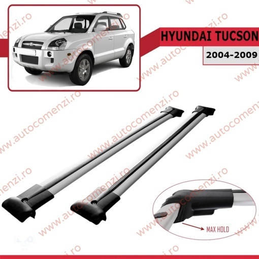Set bare portbagaj HYUNDAI Tucson I 2004-2009 - KVO AERO - Img 2