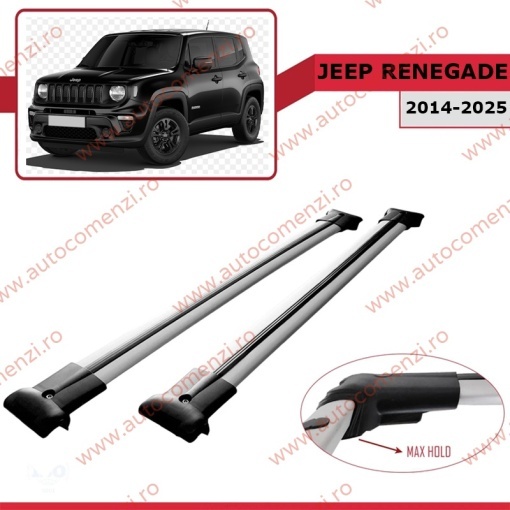 Set bare portbagaj JEEP Renegade 2014-2025 - KVO AERO - Img 2