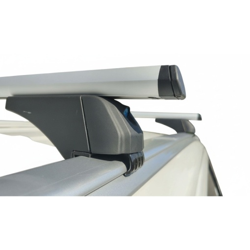 Set bare portbagaj MITSUBISHI Pajero Pinin 1998-2007 - ALUMINIU / cu cheie antifurt - Img 4