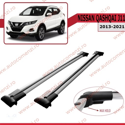 Set bare portbagaj NISSAN Qashqai II (J11) 2013-2021 - KVO AERO - Img 2