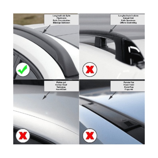 Set bare portbagaj PEUGEOT 2008 II 2019-prezent - Aluminiu / cu cheie antifurt - Img 4