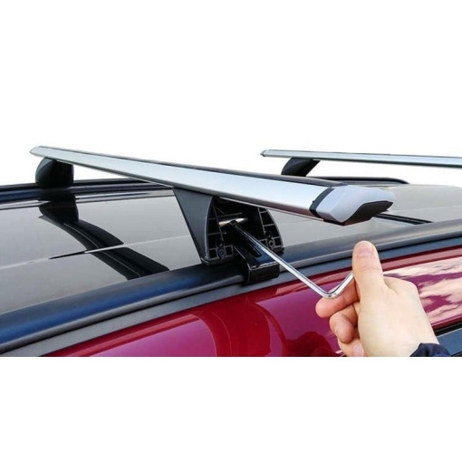 Set bare portbagaj VW Tiguan Allspace 2016-prezent - Wingbar - Aluminiu / cu cheie antifurt - Img 2
