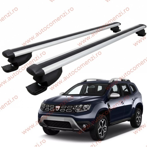 Set bare portbagaj Wingbar DACIA Duster II 2018-2023 - ALUMINIU - Img 6