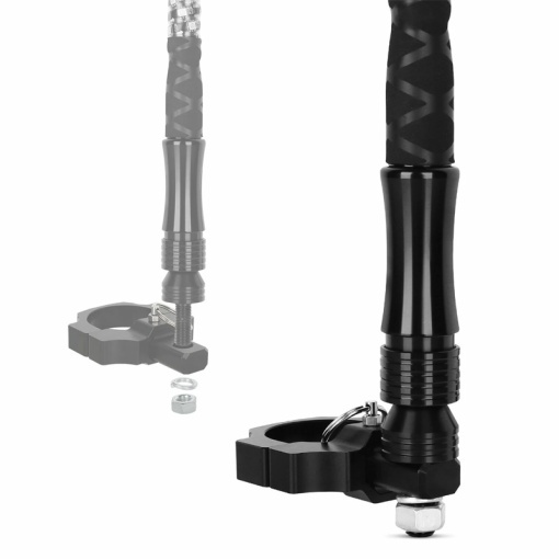 Suport proiectoare LED / prindere pe rollbar sau bullbar ø 45-48mm - Otel inoxidabil - Img 3