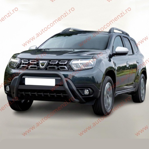 Bullbar dedicat DACIA Duster II 2018-2023 - negru mat - protectie premium - Img 3