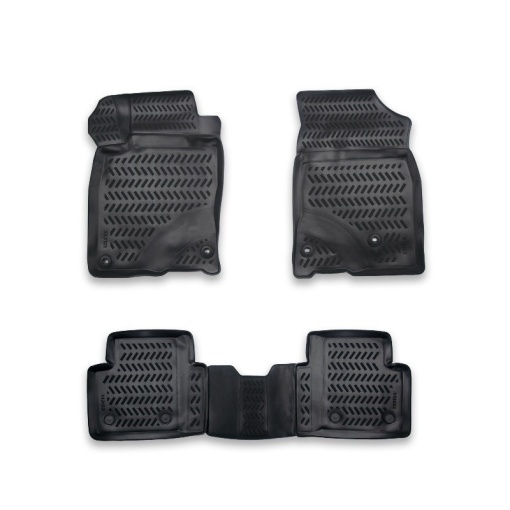 Covoare auto tavita HONDA Civic X 2015-2022 (5 bucati) - Img 2