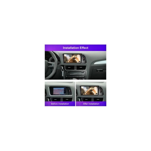 Rama Navigatie AUDI Q5 I 2008-2017 - 9" / kit complet - Img 9