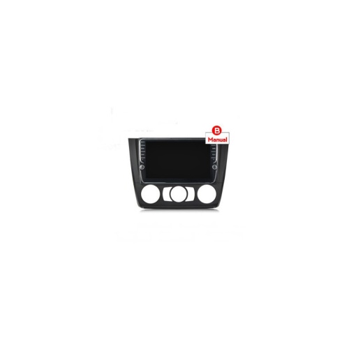 Rama Navigatie BMW Seria 1 E81 / E87 2007-2011 Facelift (AC Manual) - 9" / kit complet - Img 6