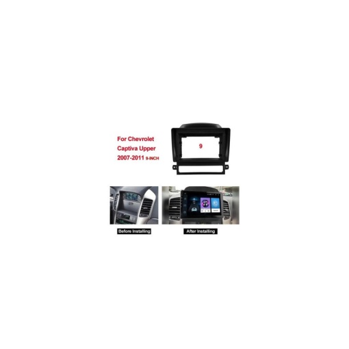 Rama Navigatie CHEVROLET Captiva 2006-2011 Pre-Facelift - 9" / kit complet - Img 6