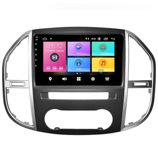Rama Navigatie MERCEDES Vito III (W447) 2014-2021 Pre-Facelift - 10" / kit complet - Img 2