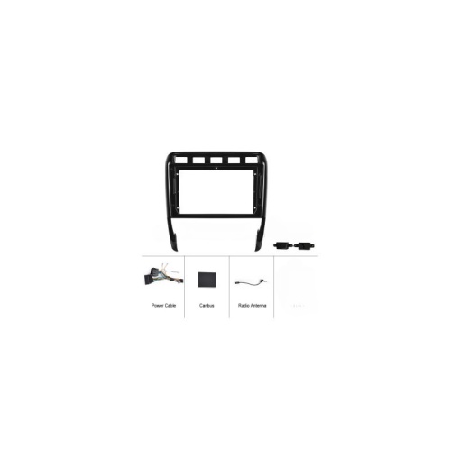 Rama Navigatie PORSCHE Cayenne I 2002-2010 - 9'' / kit complet - Img 6