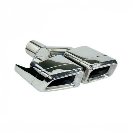 Set 2 ornamente toba inox MERCEDES CLS AMG / Argintiu - Img 2