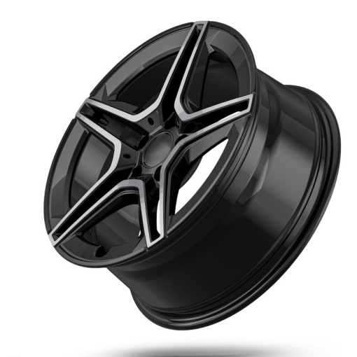 Set 4 jante aliaj MERCEDES Clasa A W169 2004-2012 - R17, 5x112, ET38 - Img 3