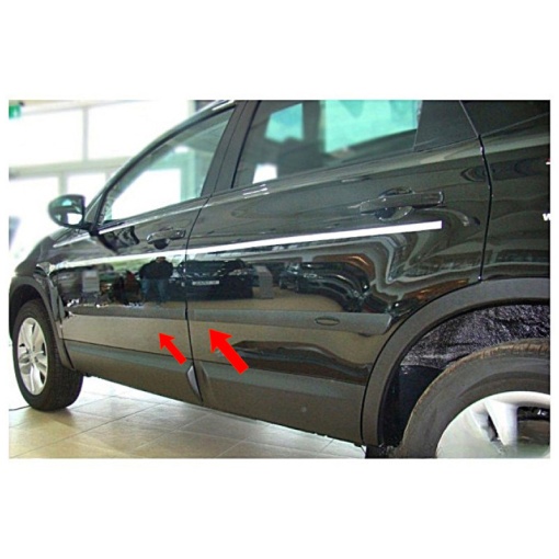 Set bandouri laterale usi NISSAN Qashqai +2 (NJ10) 2008-2013 (set 4 bucati) - Img 2