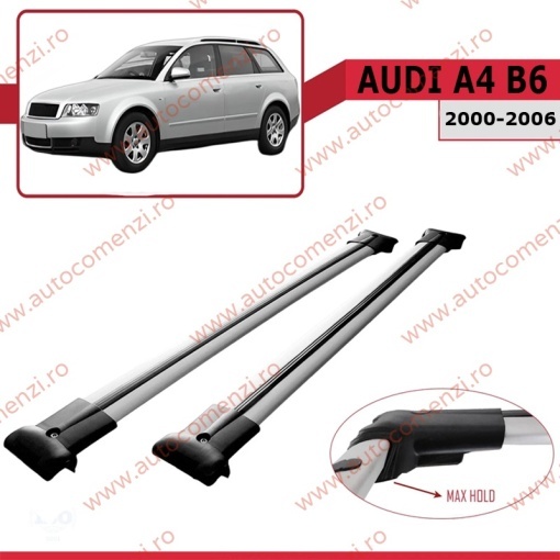 Set bare portbagaj AUDI A4 B6 2001-2006 Avant / Combi - KVO AERO - Img 2