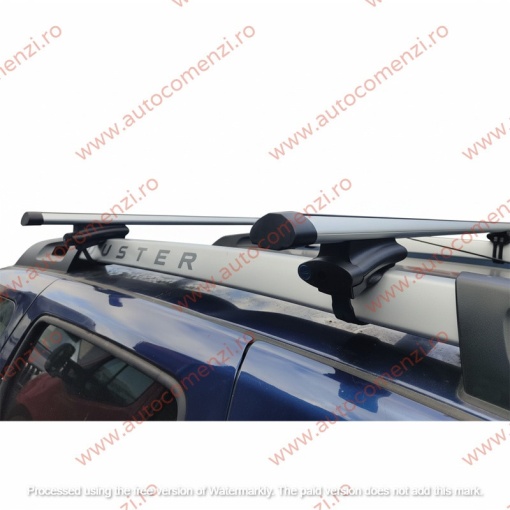 Set bare portbagaj cu cheie DACIA Duster I 2013-2017 Facelift (bara lata) - ALUMINIU - Img 2