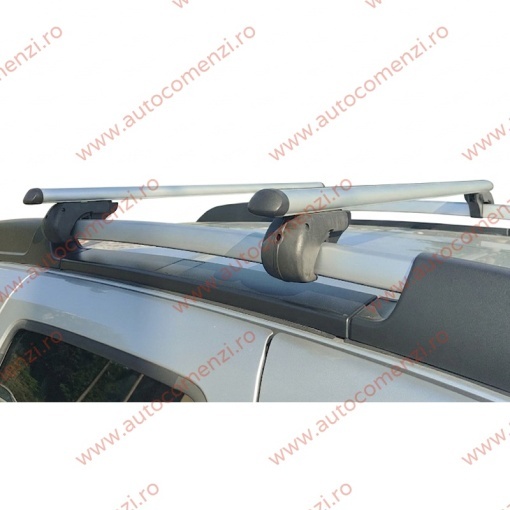 Set bare portbagaj DACIA Duster I 2010-2013 Pre-Facelift - cu cheie antifurt / Aluminiu - 120 cm - Img 2