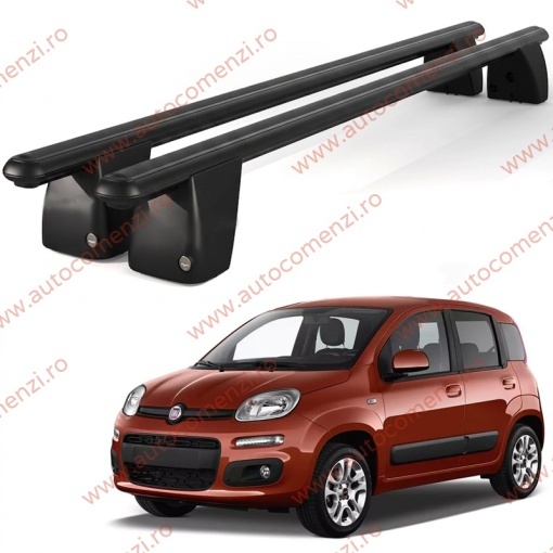 Set bare portbagaj FIAT Panda III 2011-prezent (prindere in puncte fixe) - Img 2