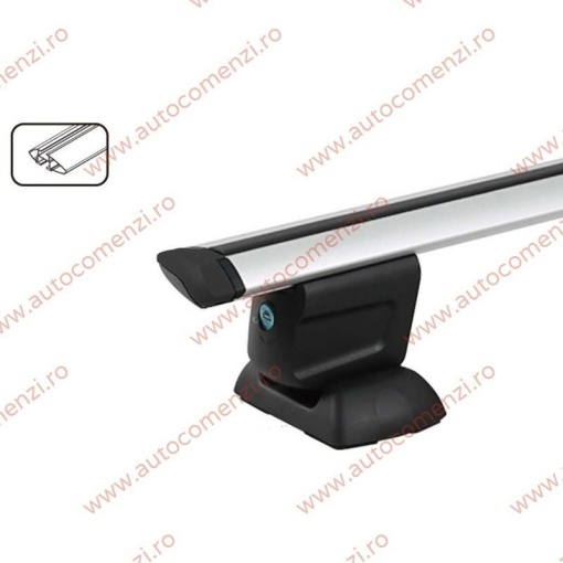 Set bare portbagaj MERCEDES CLA X118 2019-2025 Combi - Wingbar - cu cheie antifurt / Aluminiu - Img 4