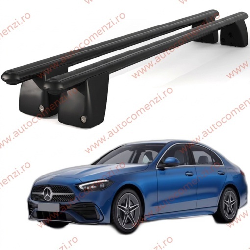 Set bare portbagaj MERCEDES Clasa C (W206) 2021-prezent (prindere in puncte fixe) - Img 2