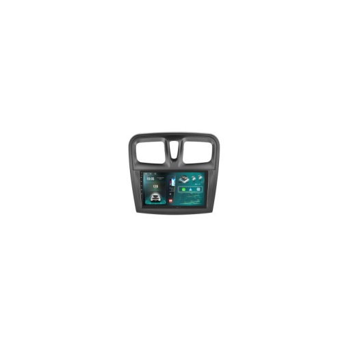 Rama Navigatie DACIA Logan II 2012-2020 (cu aeratoare patrate) - 9" / kit complet - Img 6