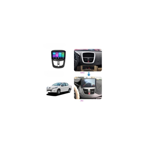 Rama Navigatie PEUGEOT 508 I 2010-2018 - 9" / kit complet - Img 3