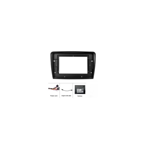 Rama Navigatie SKODA Superb II 2008-2015 - 10" / kit complet - Img 2