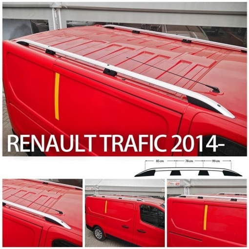 Set 2 bare portbagaj longitudinale RENAULT Trafic III 2014-prezent - varianta lunga - ALUMINIU - Img 5