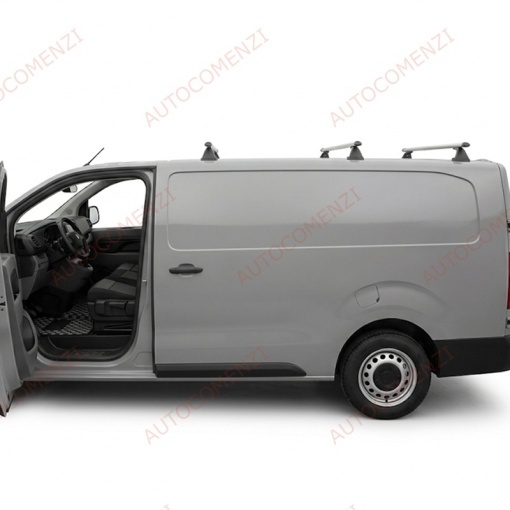Set 3 bare portbagaj TOYOTA ProAce City 2019-prezent - ALUMINIU - fixare pe caroserie - Img 2