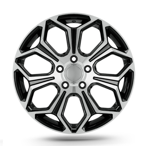 Set 4 jante aliaj VW Golf VI 2008-2012 - R16, 5x112, ET40 - Img 2